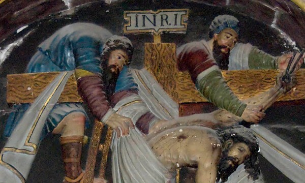 Deposition, detail - Capilla Sagraria