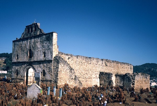 San Juan Chamula, Chiapas, San Sebastián & cemetery - Chiapas