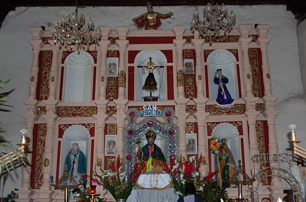 Hospitalito altar - Ocumicho, Michoacán