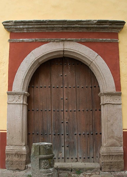 Singuilucan, Hidalgo, San Antonio, convento portal - Singuilucan, Hidalgo