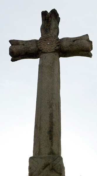Santa María de La Visitación, atrial cross, front - Tepepan