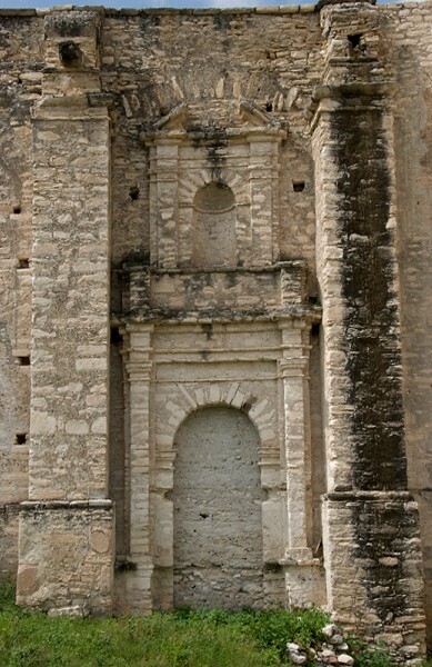 Santiago Apóstol, N portal - Teotongo, Oaxaca