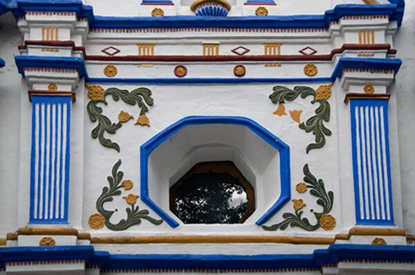 Santa Catarina, choir loft window - Santa Catarina Minas, Oaxaca