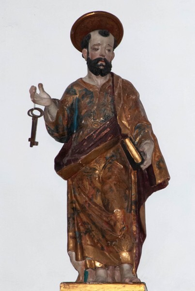 Sanctuary sculpture, St. Peter - SS Pedro y Pablo