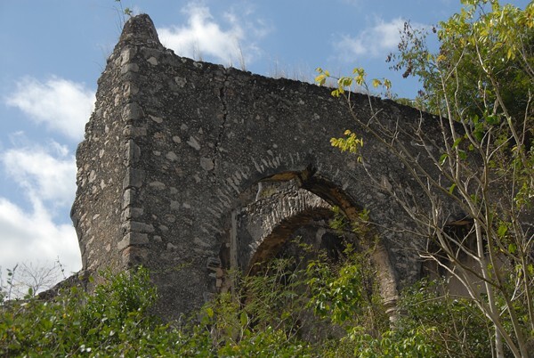 16_Tixcacaltutyub, Yucatán, San Juan Bautista, camarin de la Virgen2 - Tixcacaltutyub, Yucatán