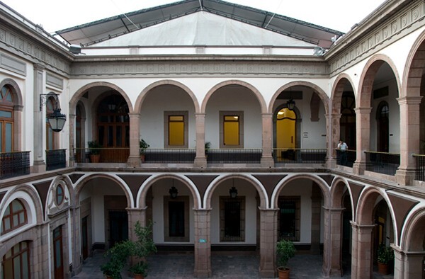 Palacio de Gobierno, patio - San Luis Potosí, San Luis Potosí