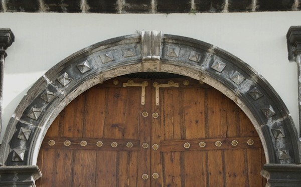 San Pedro y Pablo, North portal archivolt - Zacatlán de las Manzanas, Puebla