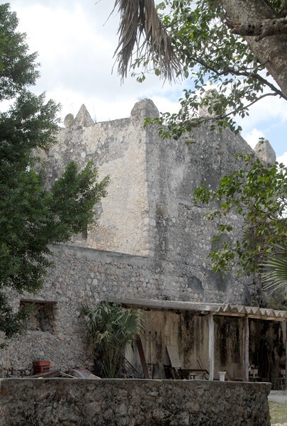 La Asunción, apse - Chichimila, Yucatán
