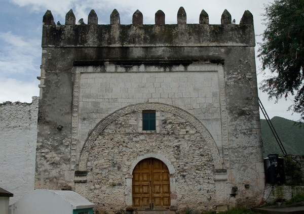 San Juan Bautista, façade - Atzolcintla, Hidalgo