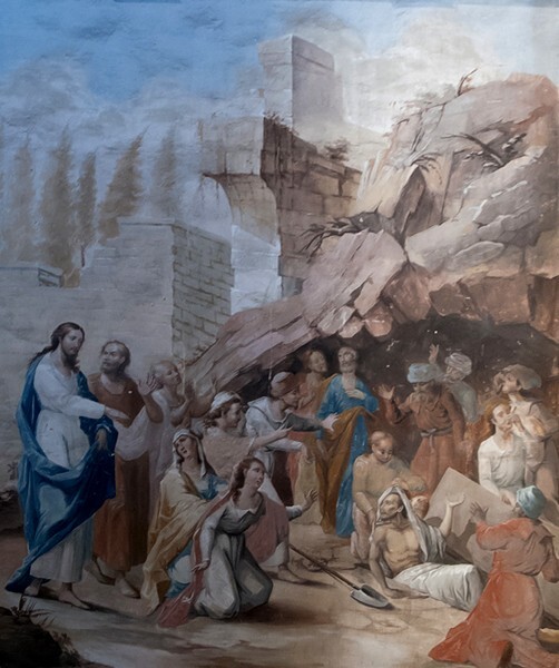 Capilla de los Confrades, Burial of Tobias - El Carmen