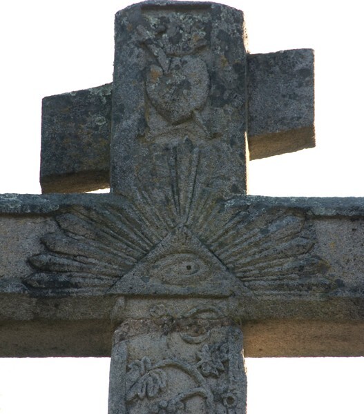 Atrial cross, back crossing & head - San Agustín