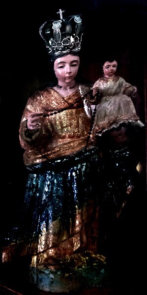 Nave sculpture, Our Lady of the Rosary - San Andrés