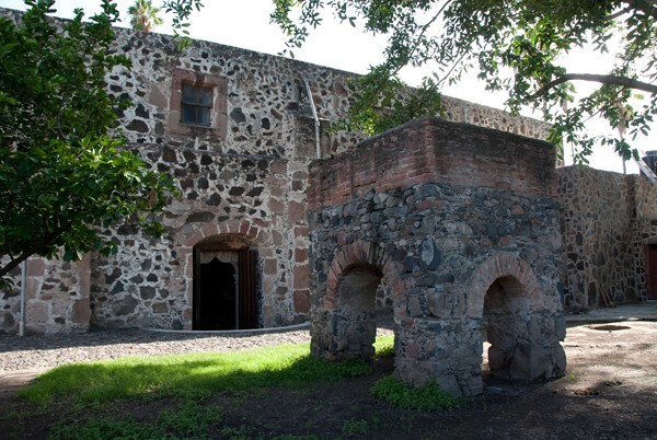 La Concepción, exterior nave & posa chapel - Zacoalco de Torres, Jalisco