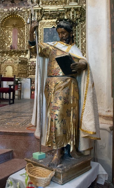 Santiago Apóstol, sanctuary sculpture, St. James the Greater - Teotongo, Oaxaca