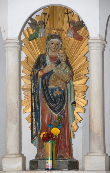 San Antonio de Padua, nave sculpture, Our Lady of the People - Tekit, Yucatán