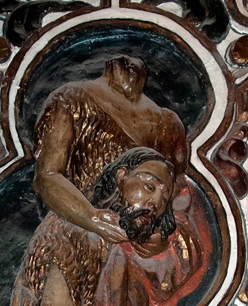 Sotocoro, St. John the Baptist, detail - Choir Loft & Sotocoro