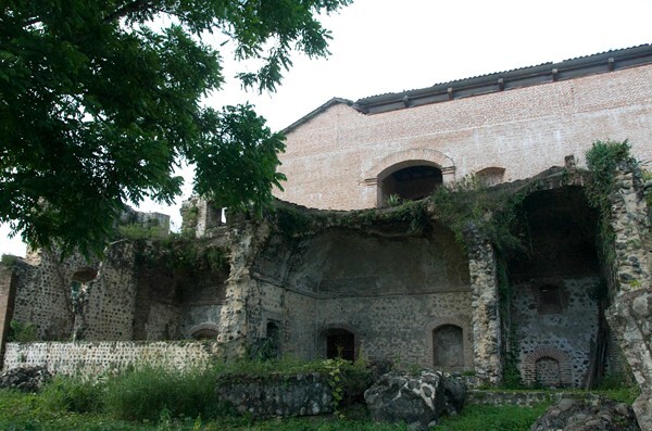 Santo Domingo, portería& capillas abierta - Tecpatán (ruins), Chiapas