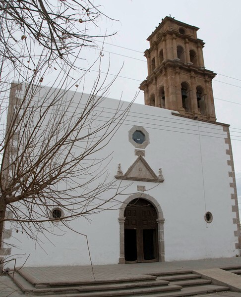Santa Isabel de los Tarahumares, façade & bell-tower - General Trías (Santa Isabel)