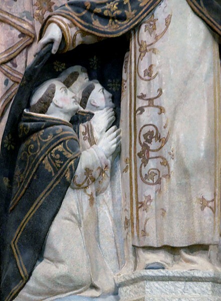 First tier, central figure - High Altar & Chancel Arch