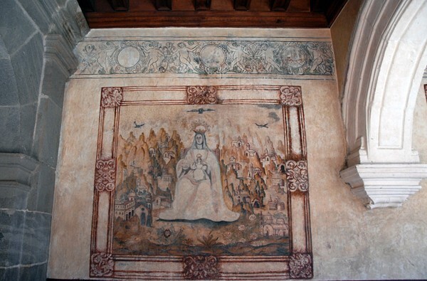 Our Lady of the Rule - Upper cloister walk murals