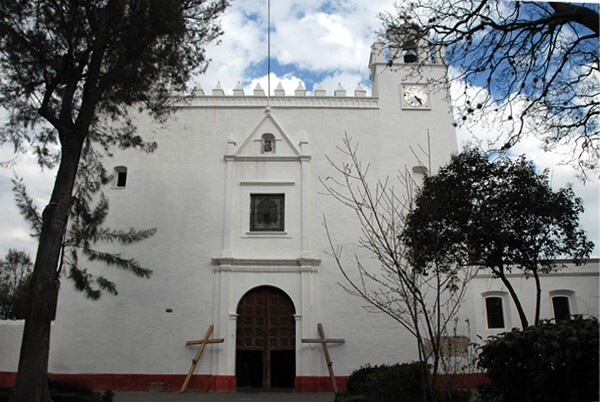 La Asunción, façade - Milpa Alta
