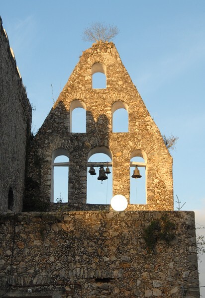 La Candelaria, espadaña - Tibolón, Yucatán