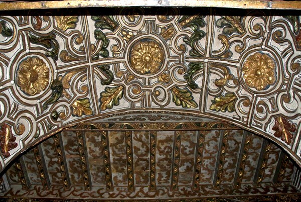 Tlacolula, Oaxaca, La Asunción, Capilla del Sto. Señor, sotocoro vault - Oaxaca