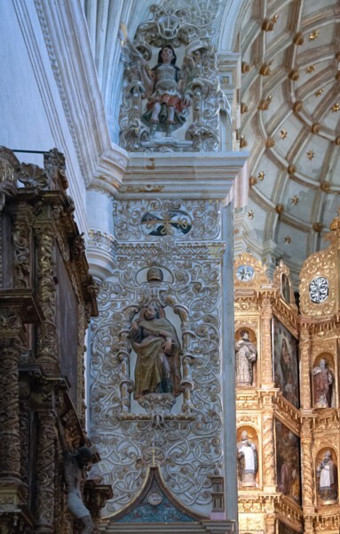 Chancel arch (left) - High Altar & Chancel Arch