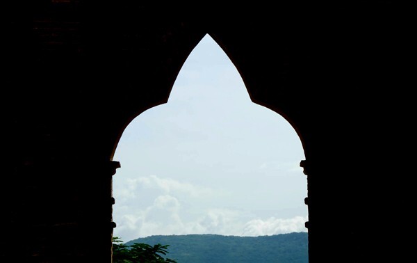 San Sebastián, lateral portal - Chiapa de Corzo, Chiapas