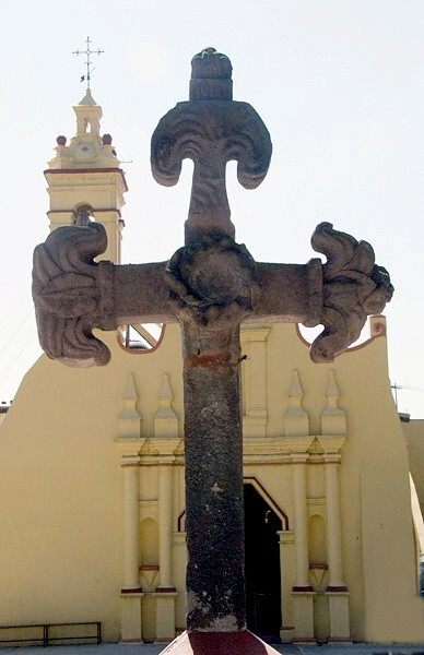 St. Lawrence, atrial cross, front - Huipulco