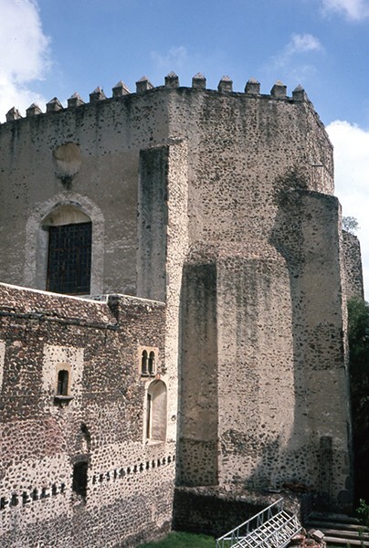 Apse & convento - San Agustín, convento, large & small cloisters, apse