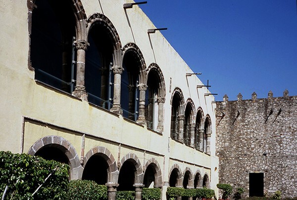 Palacio de Cortés, rear loggia - Cuernavaca, Morelos