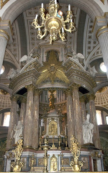 Puebla, Puebla, Catedral La Inmaculada Concepción, high altar - Puebla