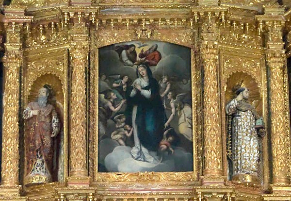 Fourth tier - High Altar & Chancel Arch