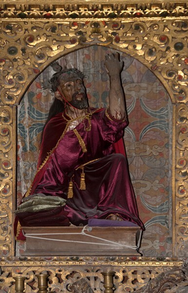 San Juan Bautista, nave Passion altar, Via Crucis - San Juan Teposcolula, Oaxaca