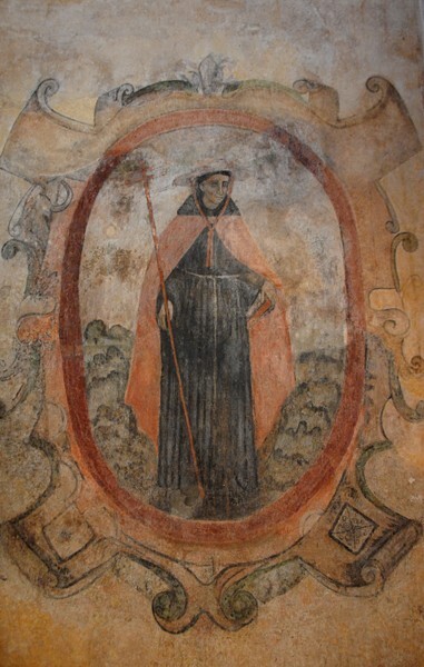 San Cloister stairwell mural - San Francisco