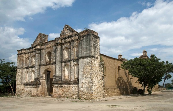 San Sebastián, façade - Chiapa de Corzo, Chiapas