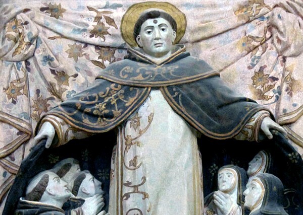 First tier, central figure, detail - High Altar & Chancel Arch