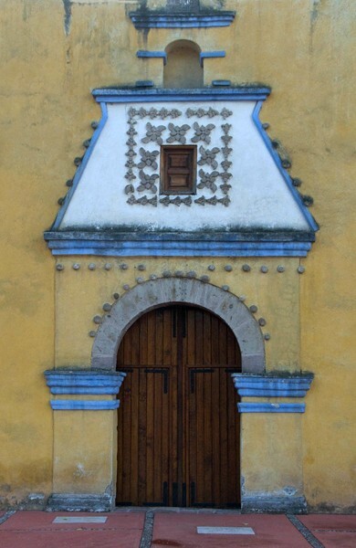 San José, façade portal alfiz - Cuautitlán, México