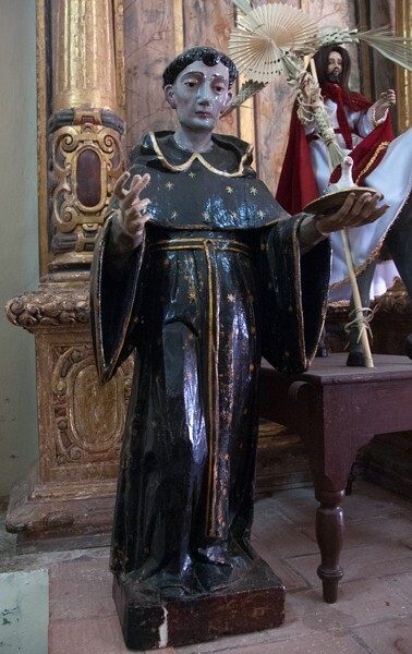 Sanctuary sculpture, St. Nicholas of Tolentino - San Andrés