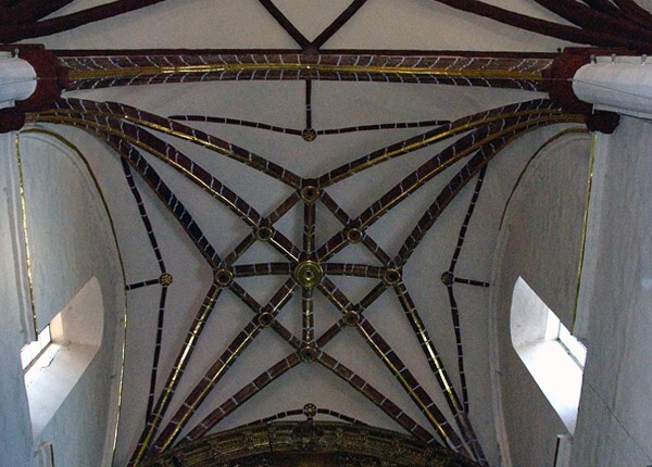 Sanctuary, ribbed vault - San Francisco