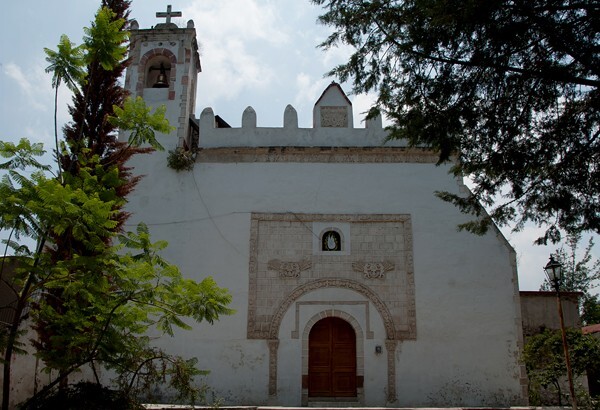 San Nicolás de Tolentino, façade - San Nicolás Atecoxco, Hidalgo
