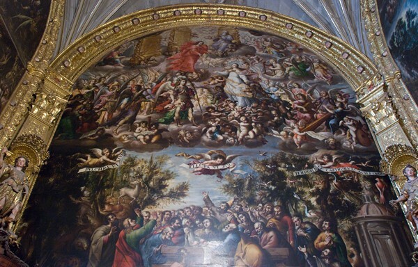 Sacristy mural - Catedral de La Asunción