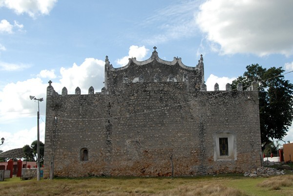 San Bartolomé, apse - Nolo, Yucatán