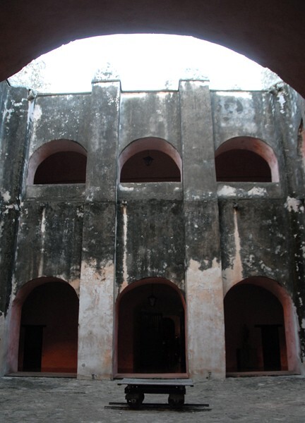 San Bernardino de Sena, cloister - Valladolid (Sisal), Yucatán
