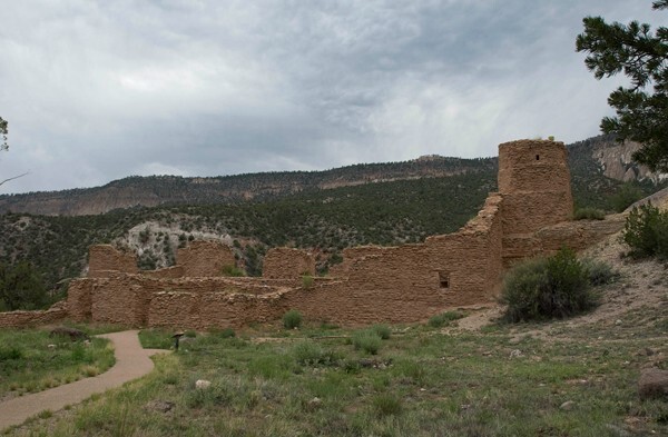 San José de Guisewa, ruins - Jémez Springs, New Mexico