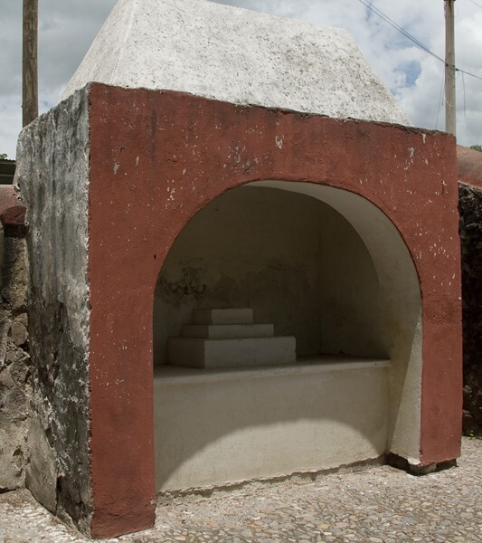 San Buenaventura, capilla posa - Tezoyuca, México