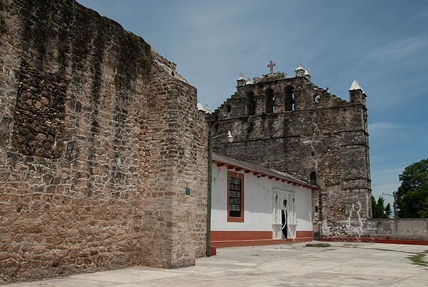 La Asunción, exterior nave & façade - Soyatitlán, Chiapas