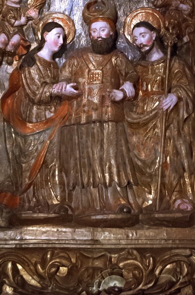 Los Desposorios, detail - Museo Franz Meyer (ex Convento de San Juan de Dios)