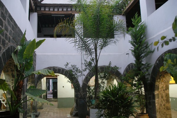 San Antonio, cloister - San Antonio Tecomitl, México